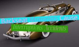 Backseat Motorists Cause Interruptions, Accidents! - Best Oto Insurance