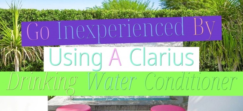 Go Inexperienced By Using A Clarius Drinking Water Conditioner